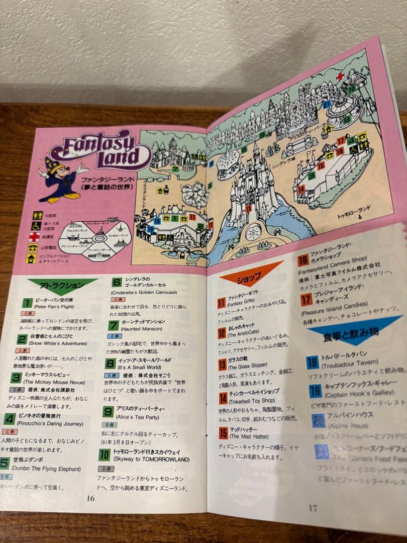 【激レア】　東京ディズニーランド ガイドブック&ファンカード 3周年 TDL