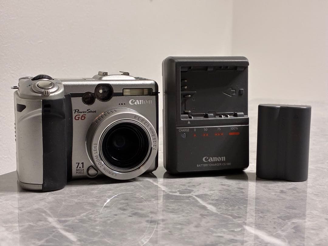 ⭐️動作確認済⭐️キヤノン Canon PowerShot G6コンデジ