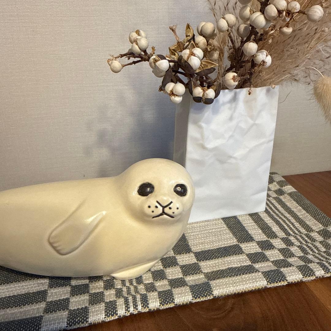 リサラーソン　あざらし　ミディアム