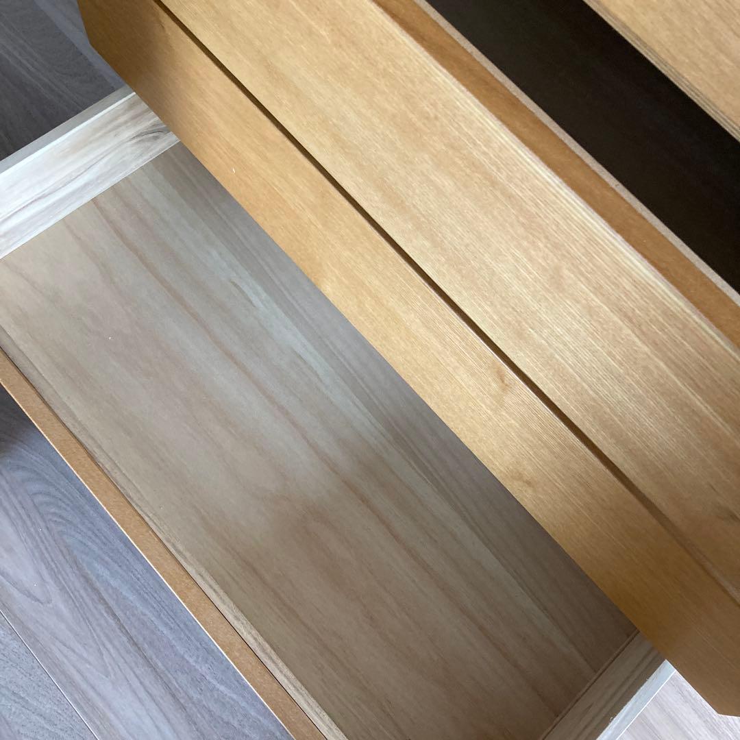 無印良品　木製チェスト　4段