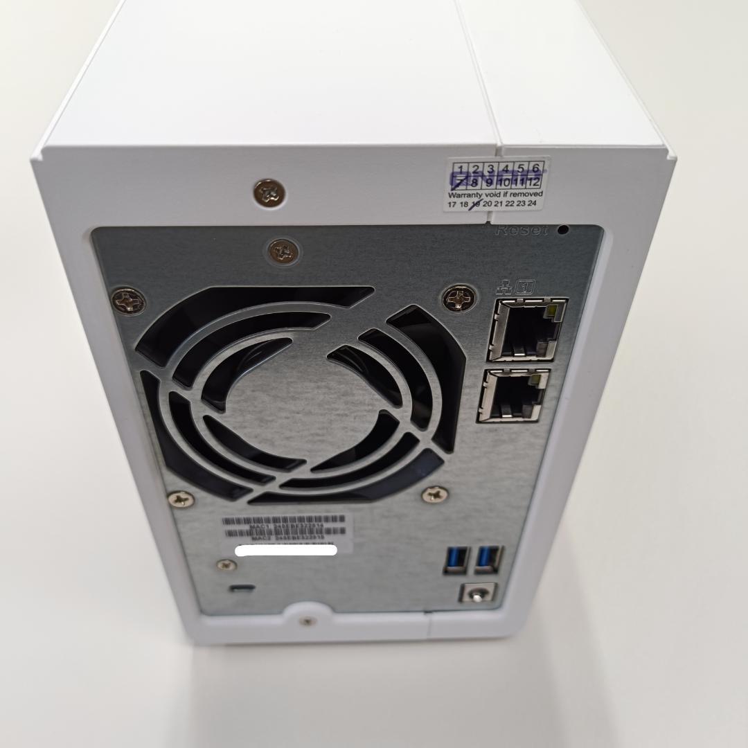 再値下【中古美品】QNAP NAS TS-231P＆WD Red 3TB×2付属