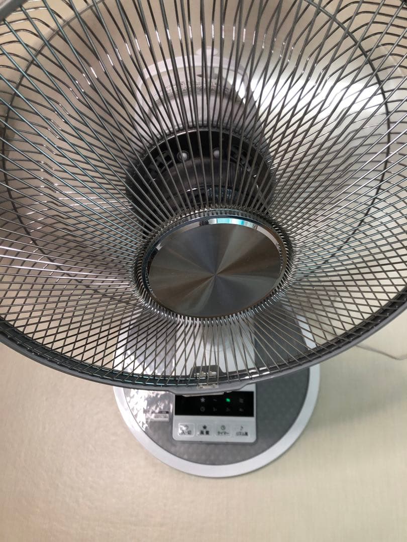 YAMAZEN 山善 リビング扇風機 30cm タッチストップセンサー搭載 白