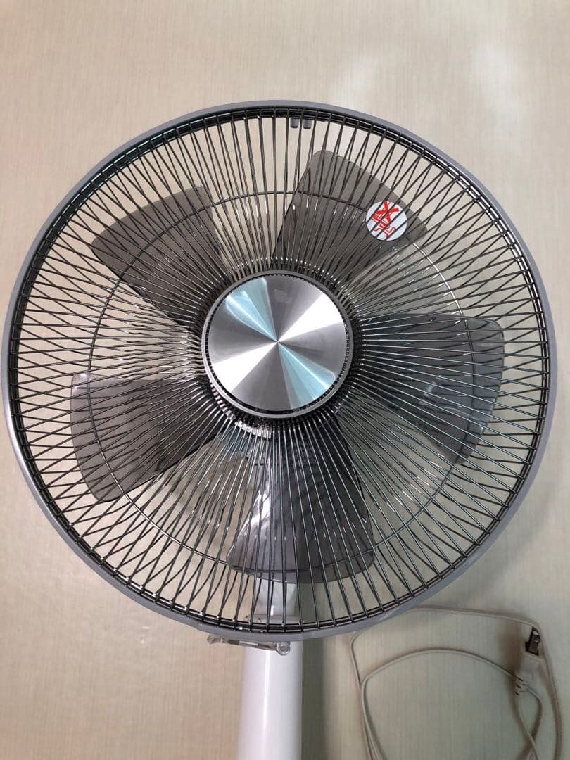 YAMAZEN 山善 リビング扇風機 30cm タッチストップセンサー搭載 白