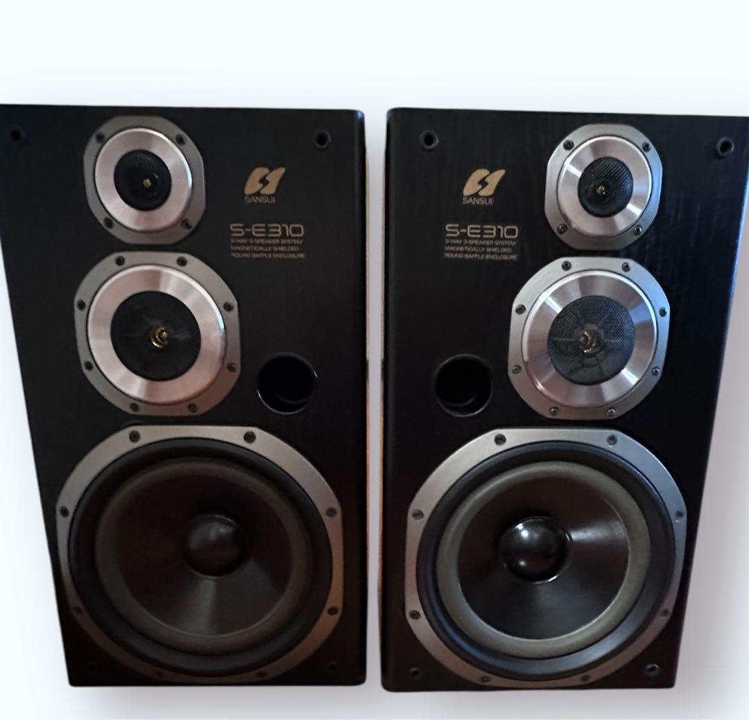SANSUI S-E310 サンスイ3wayスピーカーシステム 希少品!
