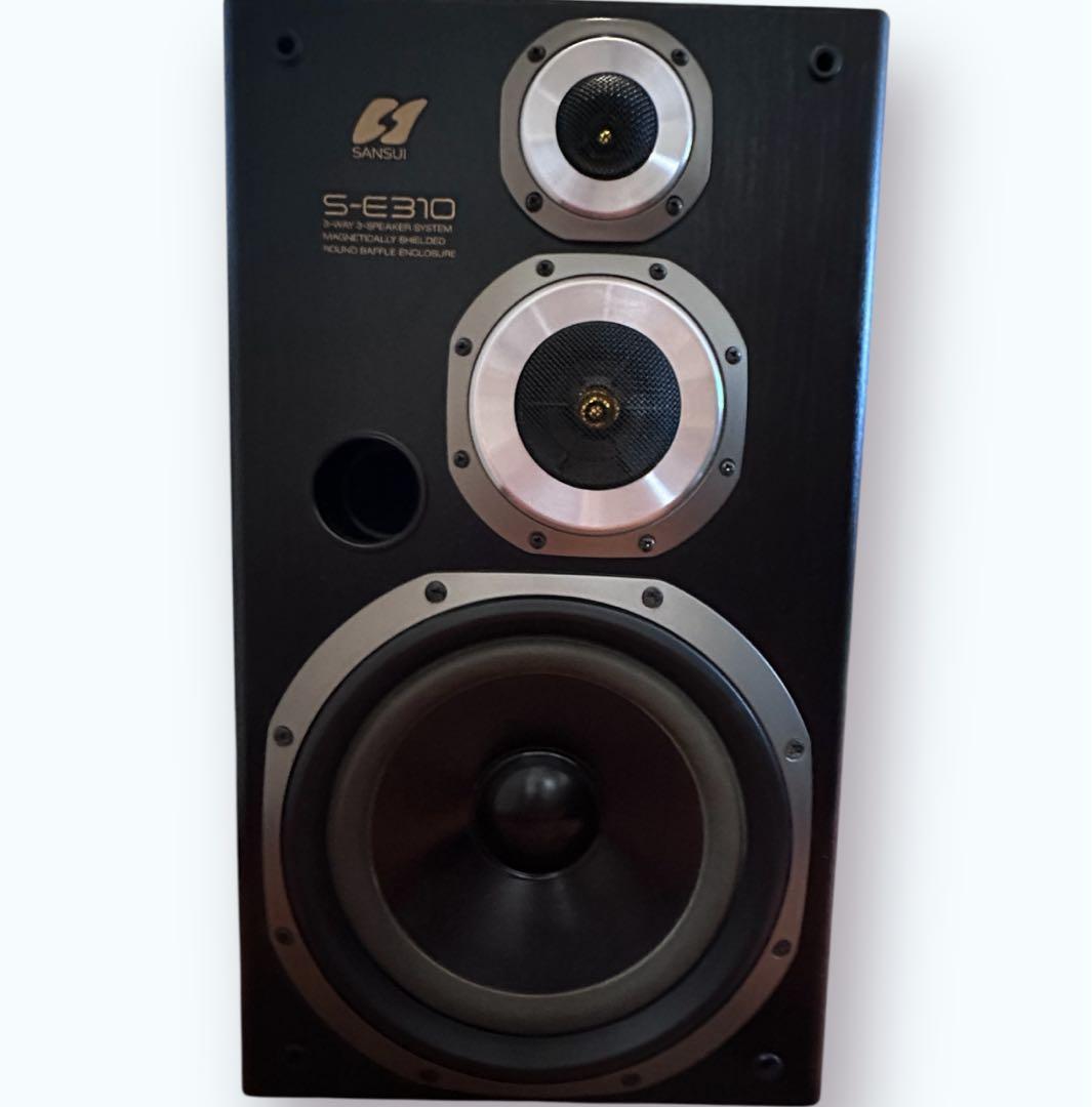 SANSUI S-E310 サンスイ3wayスピーカーシステム 希少品!