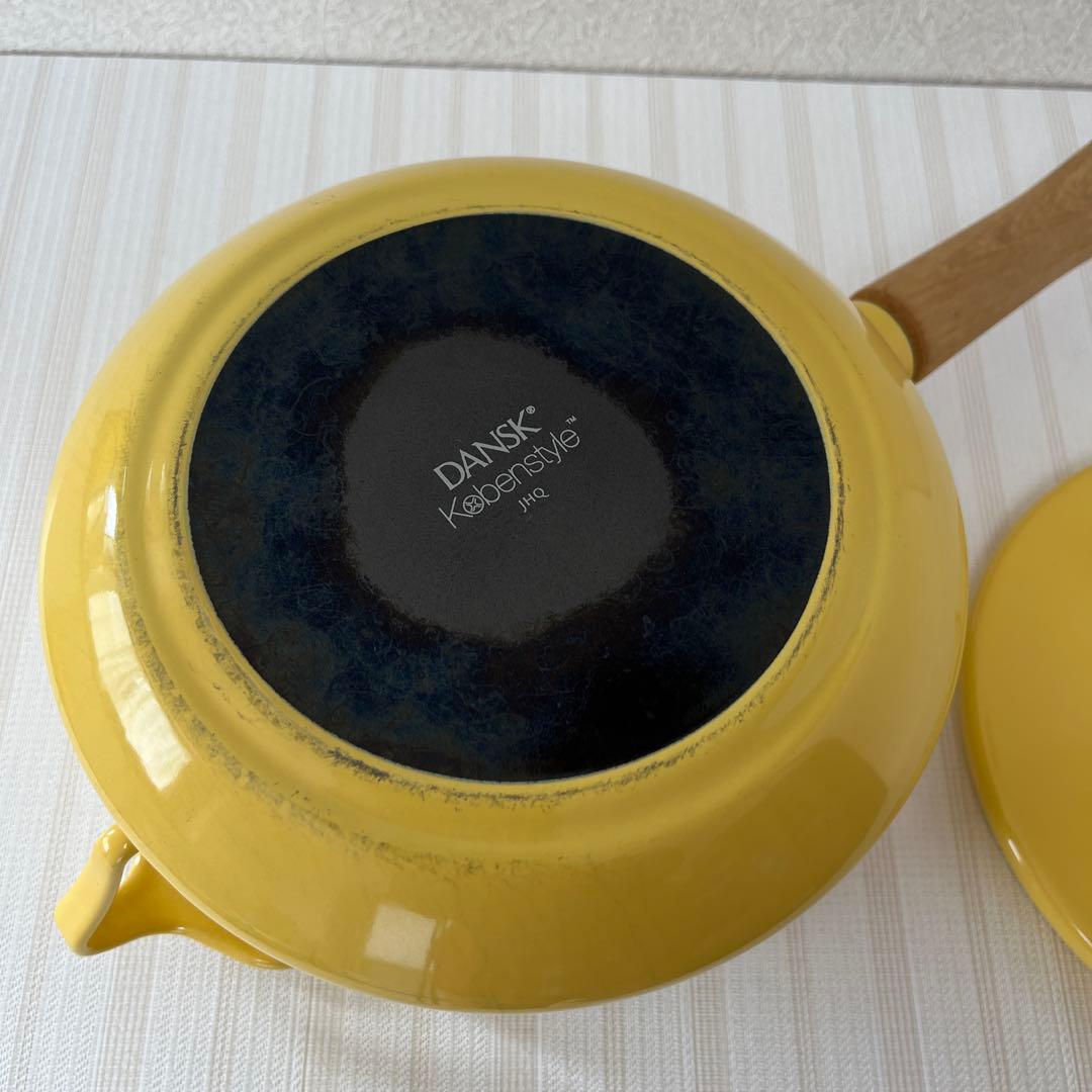 DANSK ダンスク鍋　木製片手ハンドル