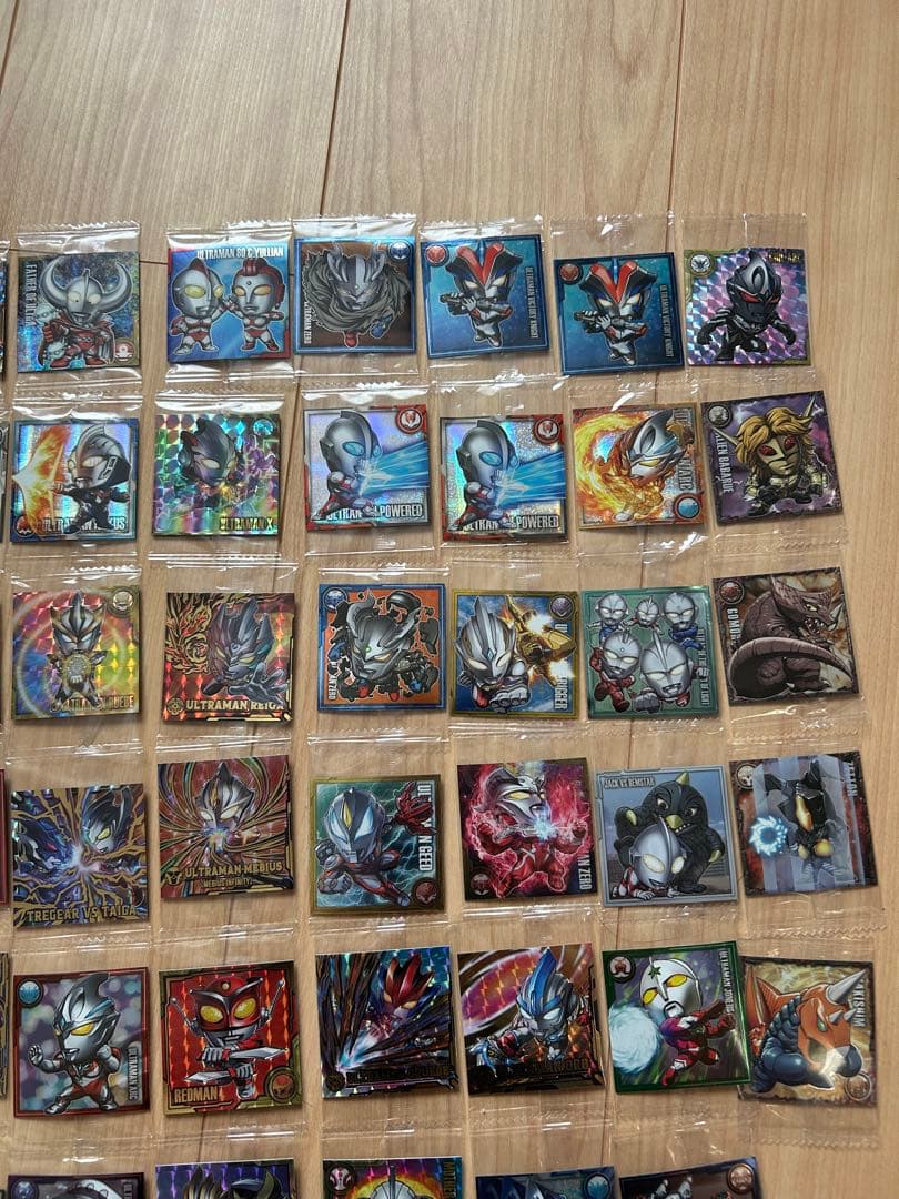 ウルトラマン　ウエハースシール