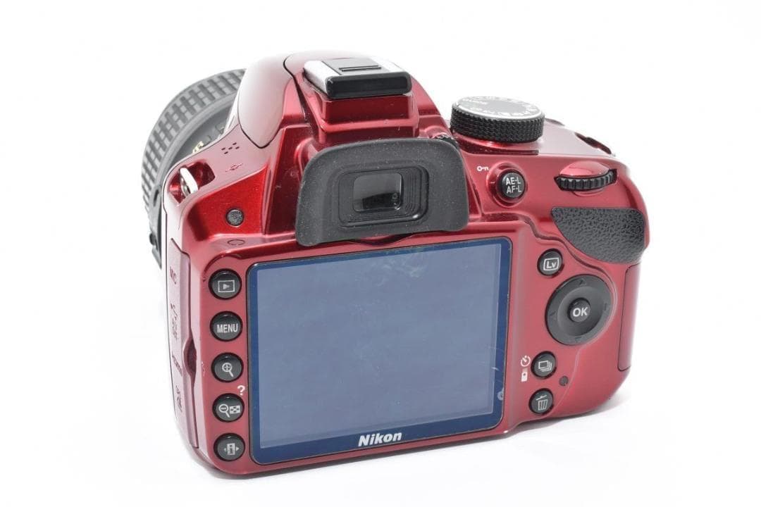Nikon ニコン D3200 レンズキット デジタル一眼カメラ レッド