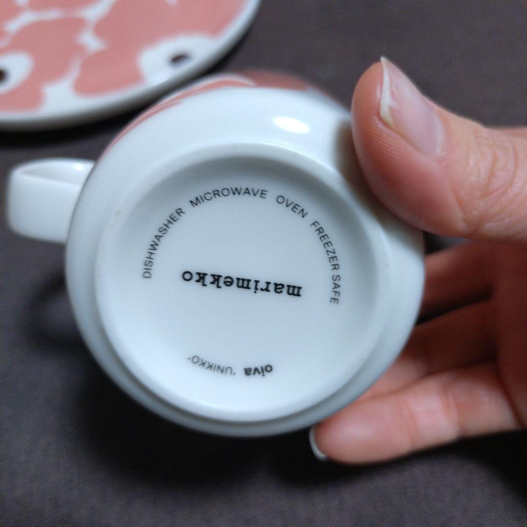 マリメッコ　ウニッコ　プレート　マグカップ