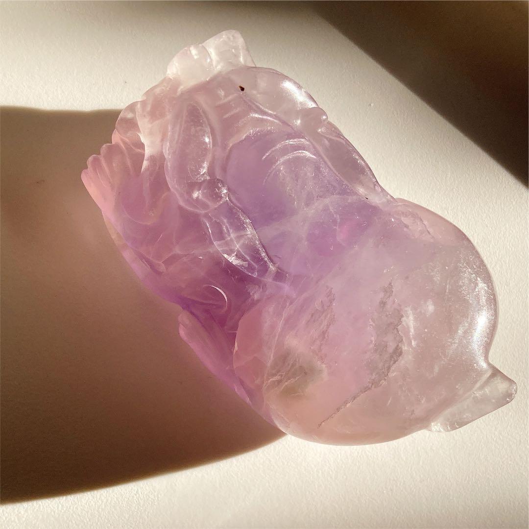 フローライト 貔貅 天然石 置物