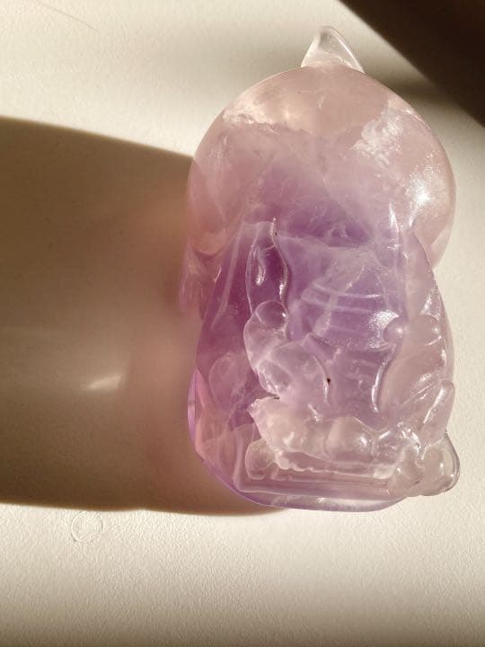 フローライト 貔貅 天然石 置物