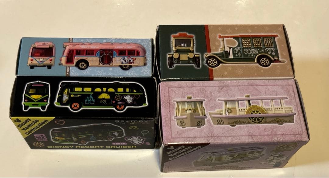 ディズニー ミニカーコレクション 4点セット