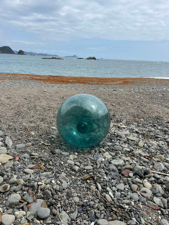 ガラスの浮玉