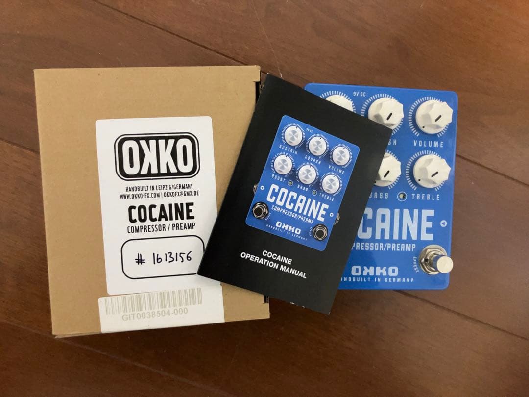 ギター OKKO COCAINE Compressor / Preamp