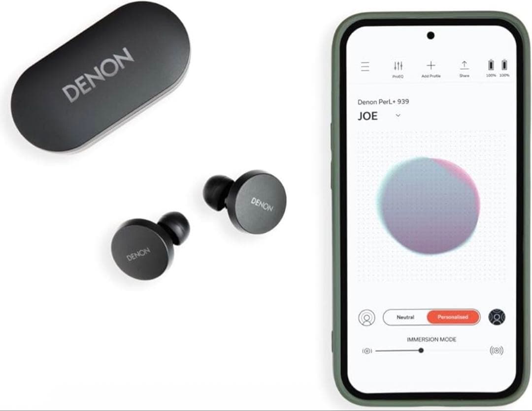 デノン Denon ワイヤレスイヤホン PerL Pro AH-C15PL