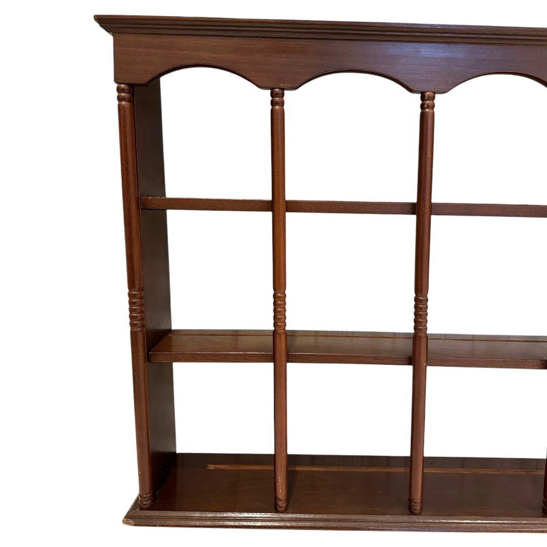 ウォールシェルフ ティーカップ飾り棚 壁掛けラック カップボード