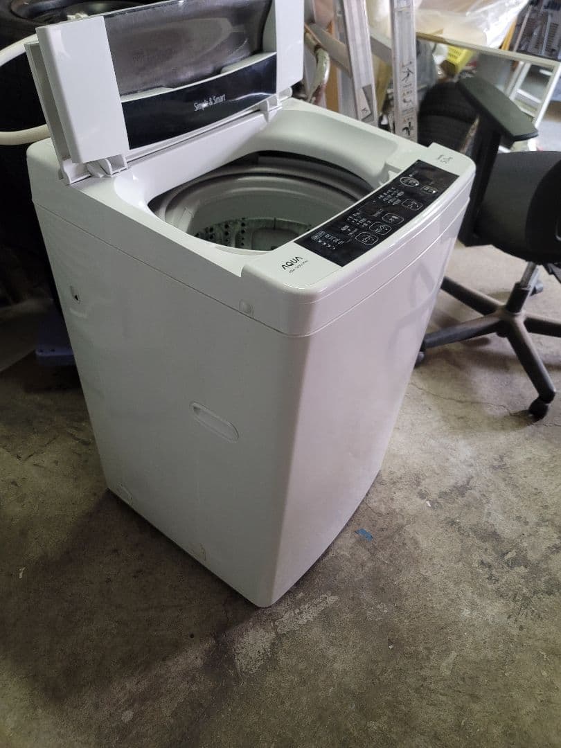 AQUA AQW-S50E1(KW) 5.0kg 洗濯機　新生活　１人暮らし