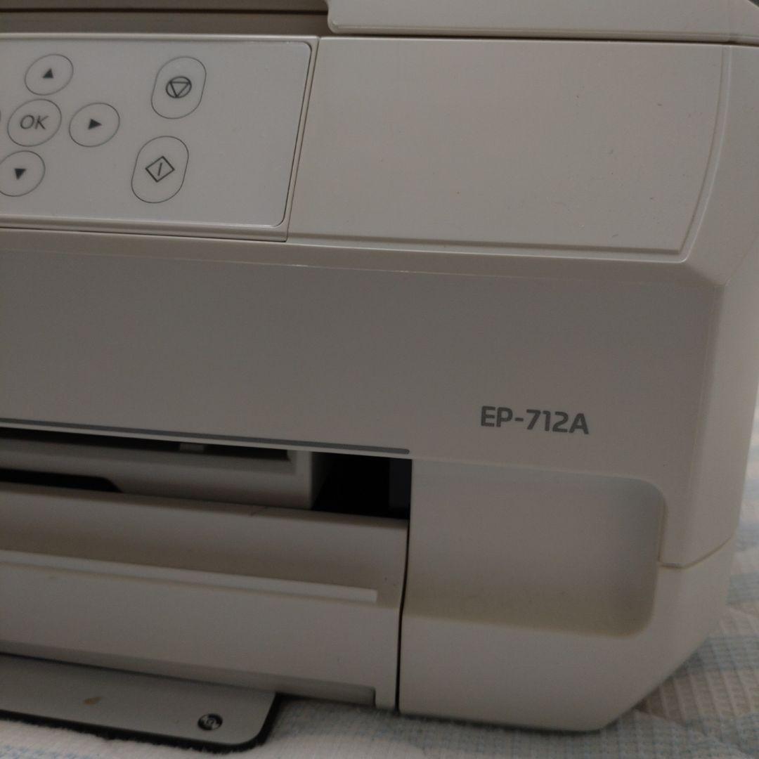 EPSON EP-712A インクジェットプリンター 本体とインク