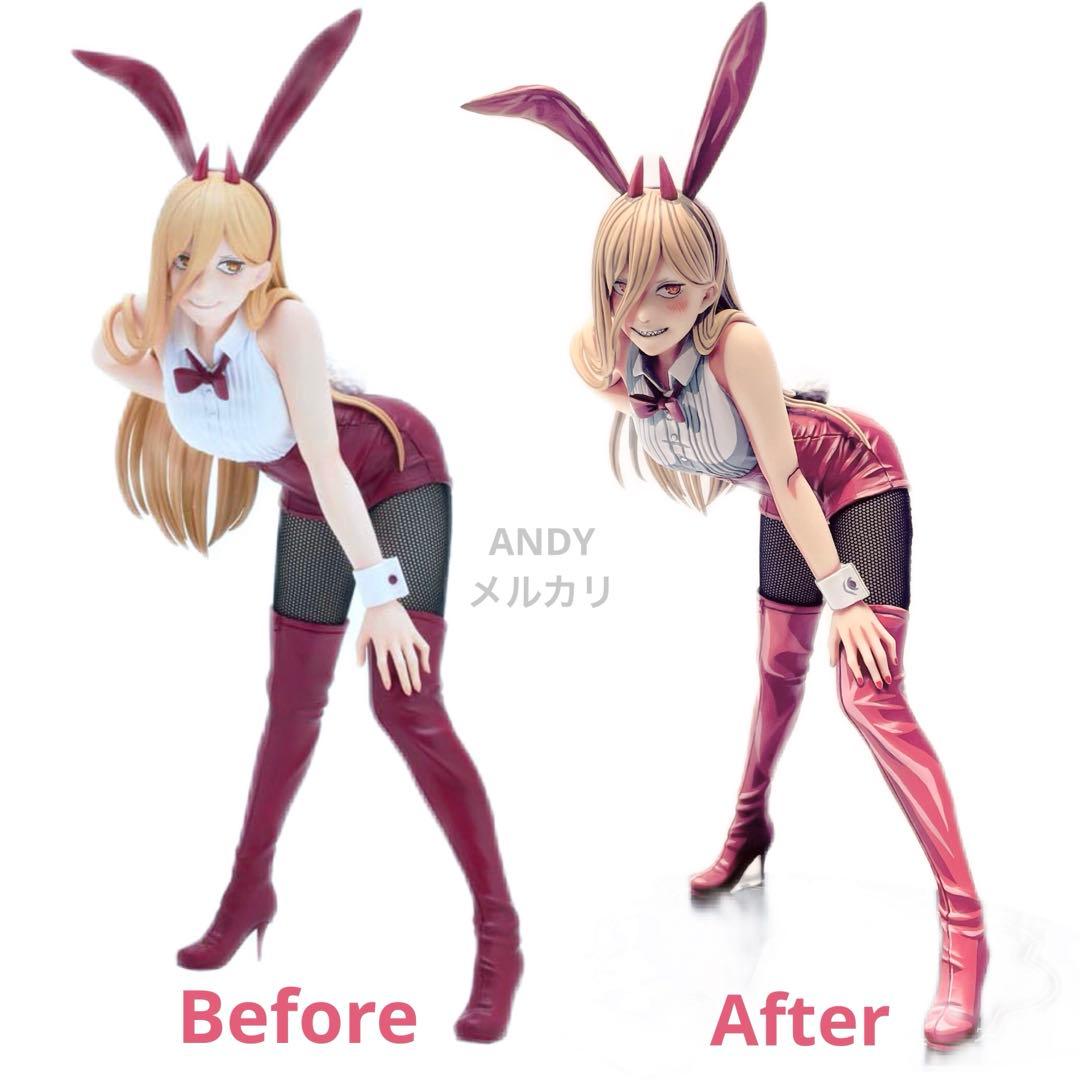 チェンソーマン BiCute Bunnies パワー 2次元リペイントフィギュア