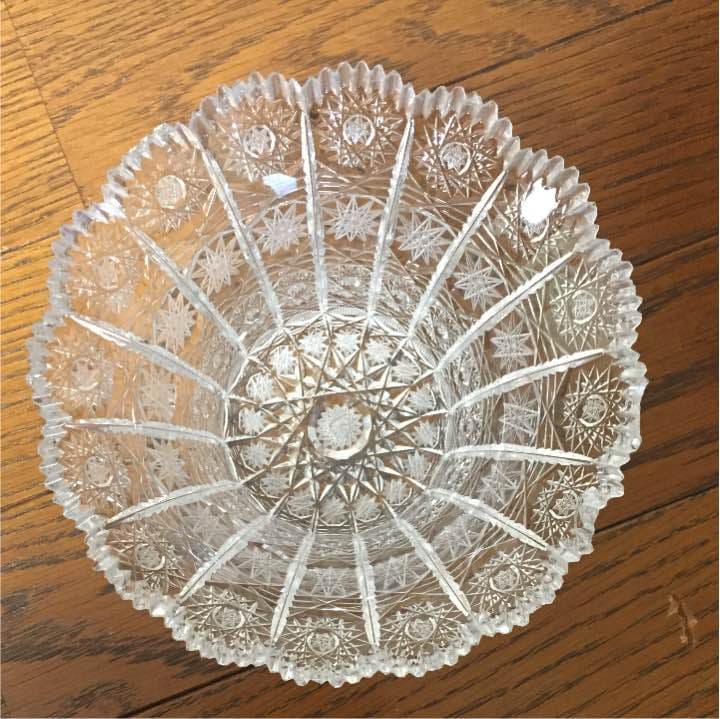 ボヘミアンクリスタル 花瓶