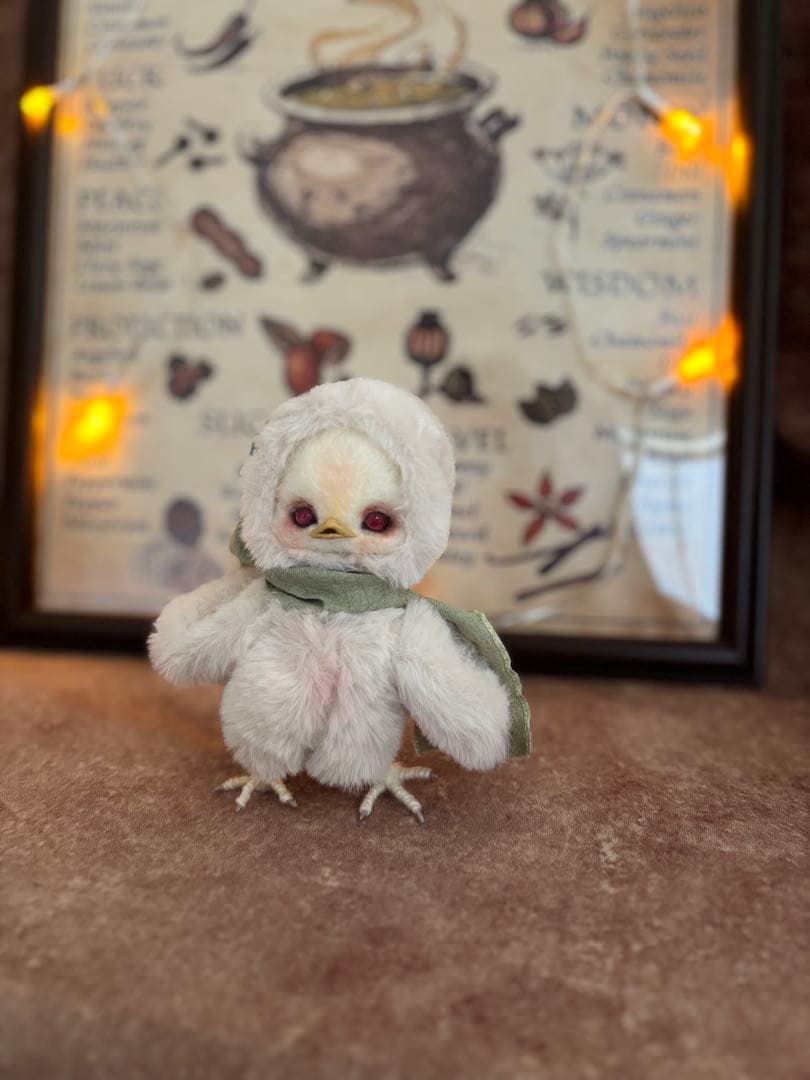 アートドール　あひる幻獣3 羊毛フェルト