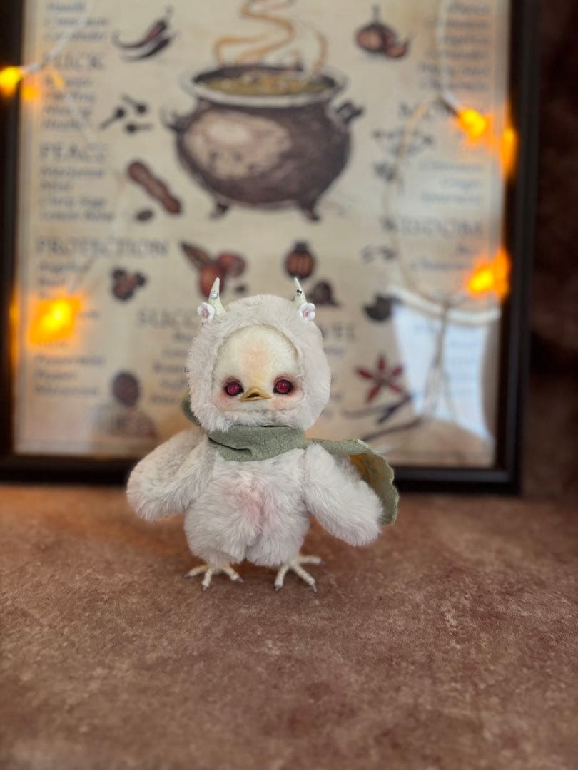 アートドール　あひる幻獣3 羊毛フェルト