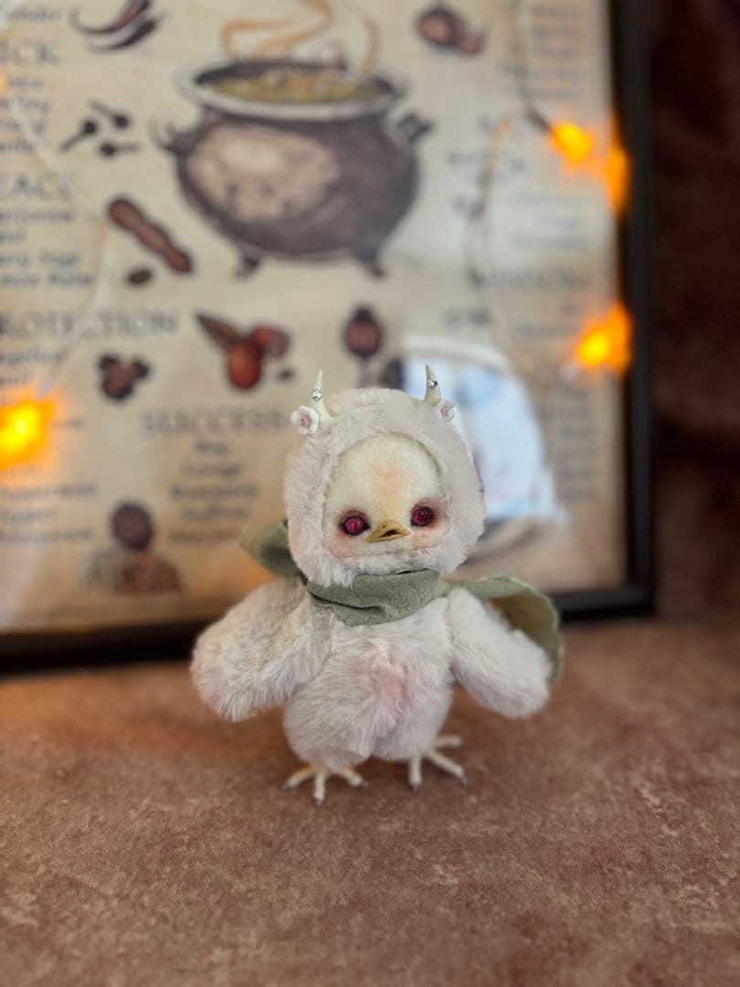 アートドール　あひる幻獣3 羊毛フェルト