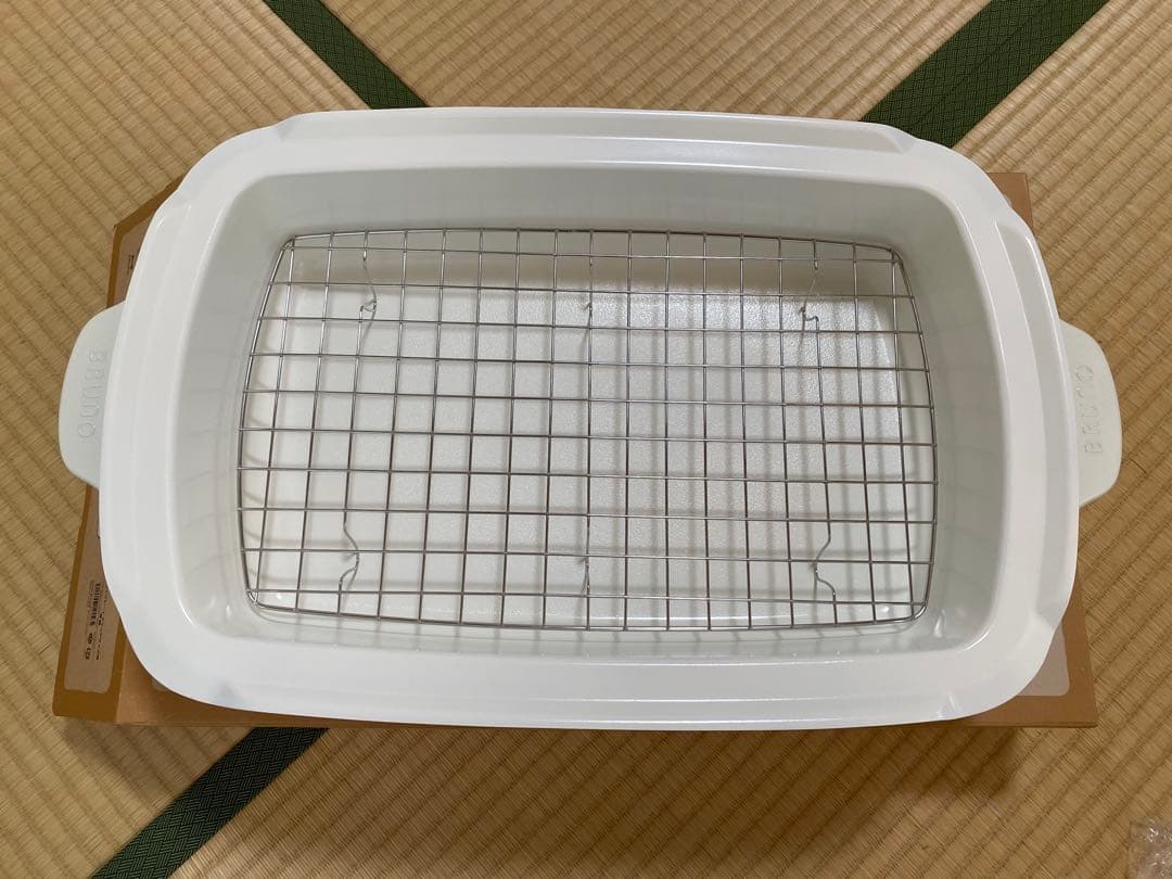 林田BRUNO ホットプレートグランデサイズ用　深鍋＆グリルプレート