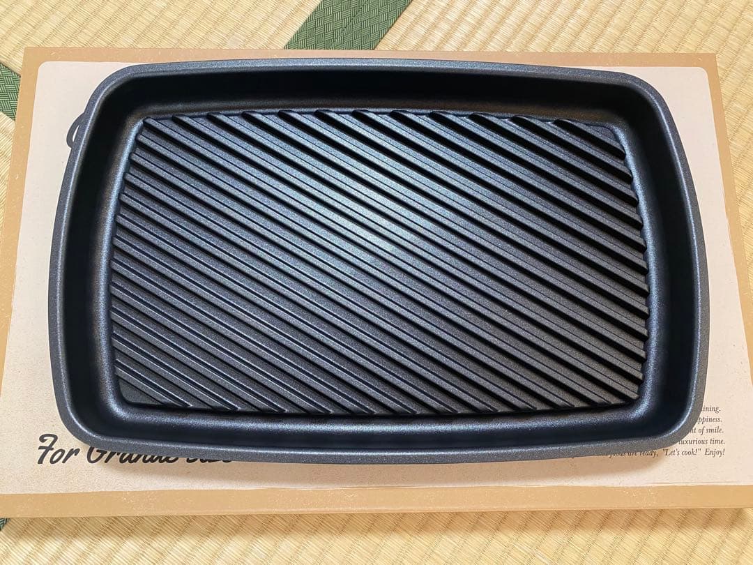 林田BRUNO ホットプレートグランデサイズ用　深鍋＆グリルプレート