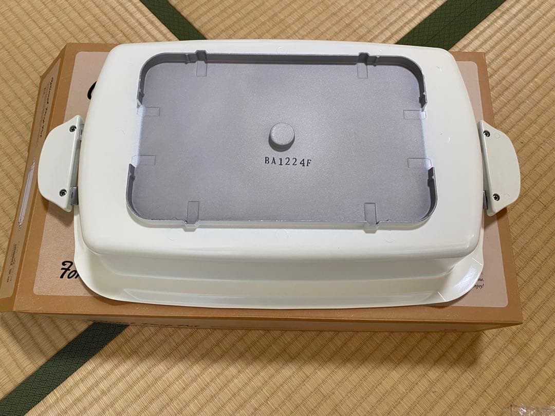 林田BRUNO ホットプレートグランデサイズ用　深鍋＆グリルプレート