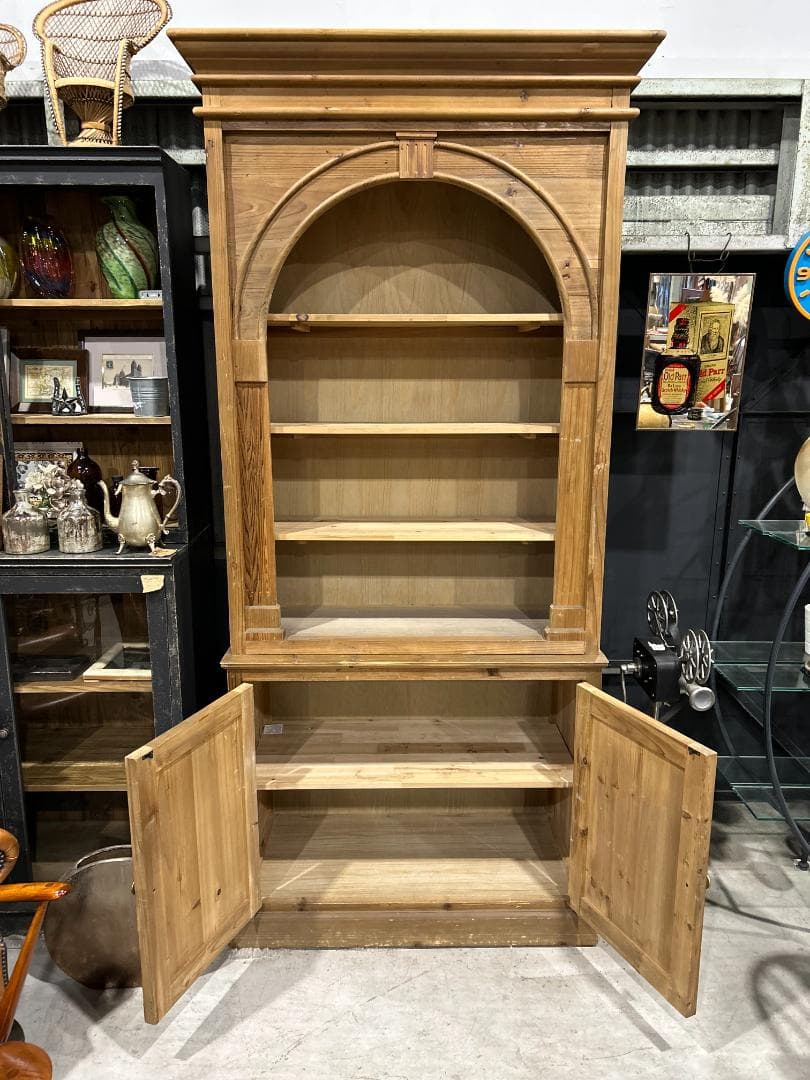 【美品】DARCEY FIR ARCH CABINET / アーチ キャビネット