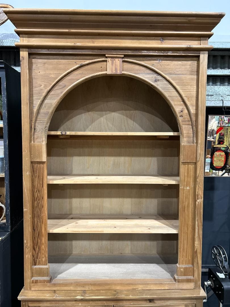 【美品】DARCEY FIR ARCH CABINET / アーチ キャビネット