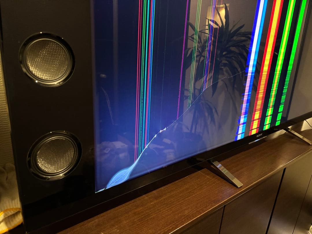 SONY 65インチKJ–65X9350D ジャンク品　引き取りの方お安く北海道