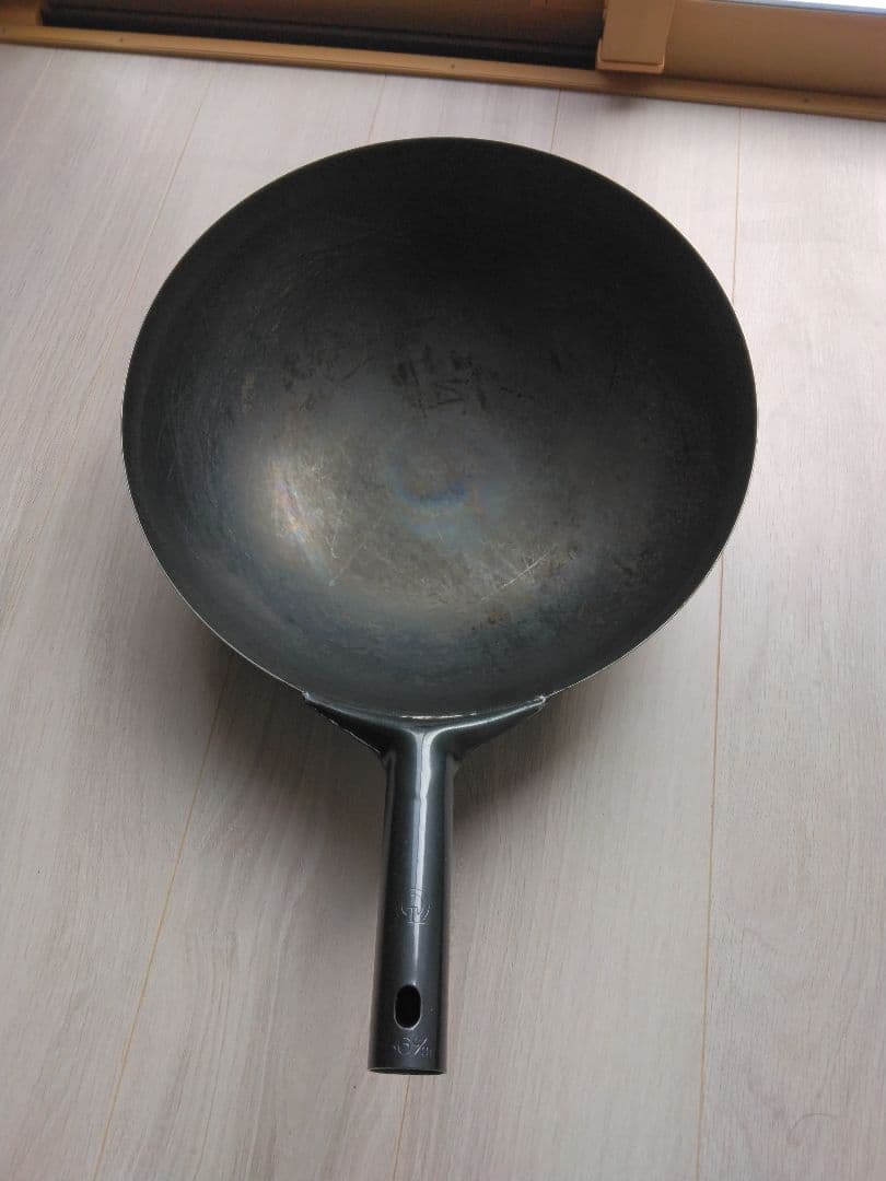 中華鍋4点セット36㎝27㎝五徳、お玉