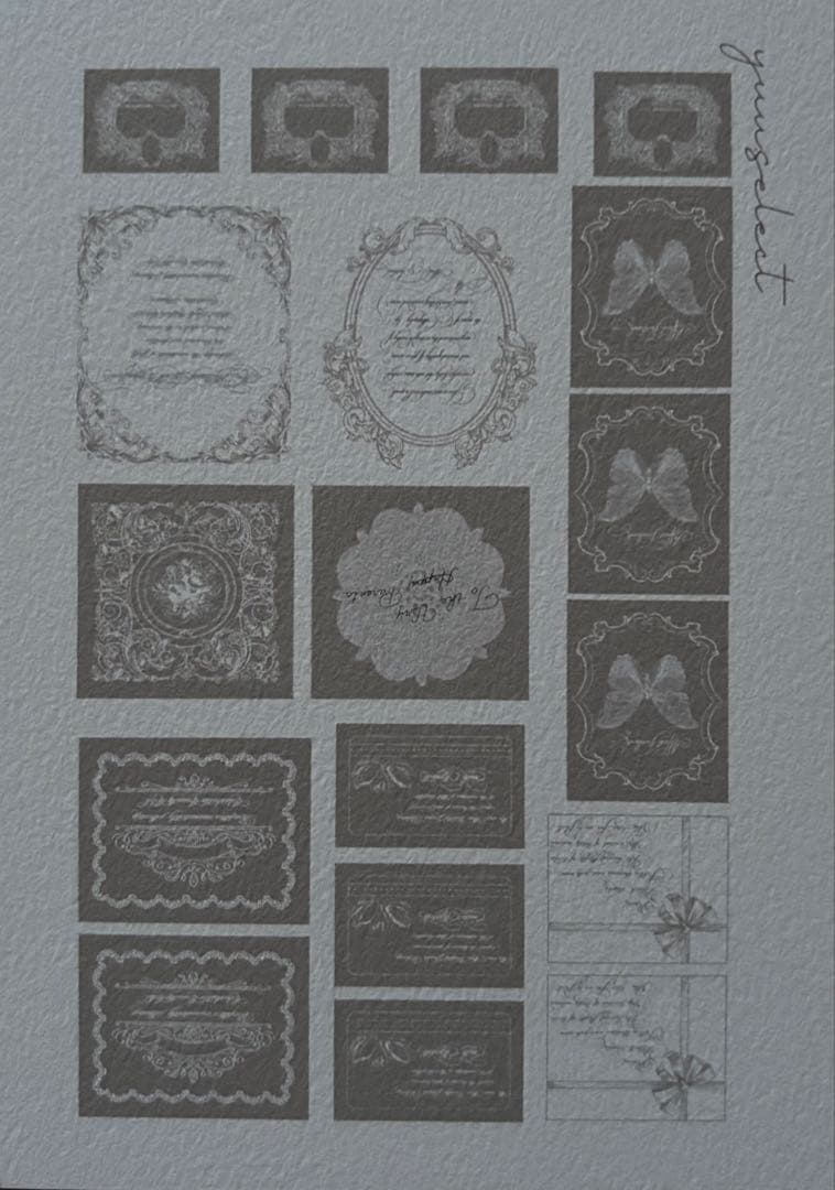 yuu.様 A5サイズ・A6サイズ・素材シートセット