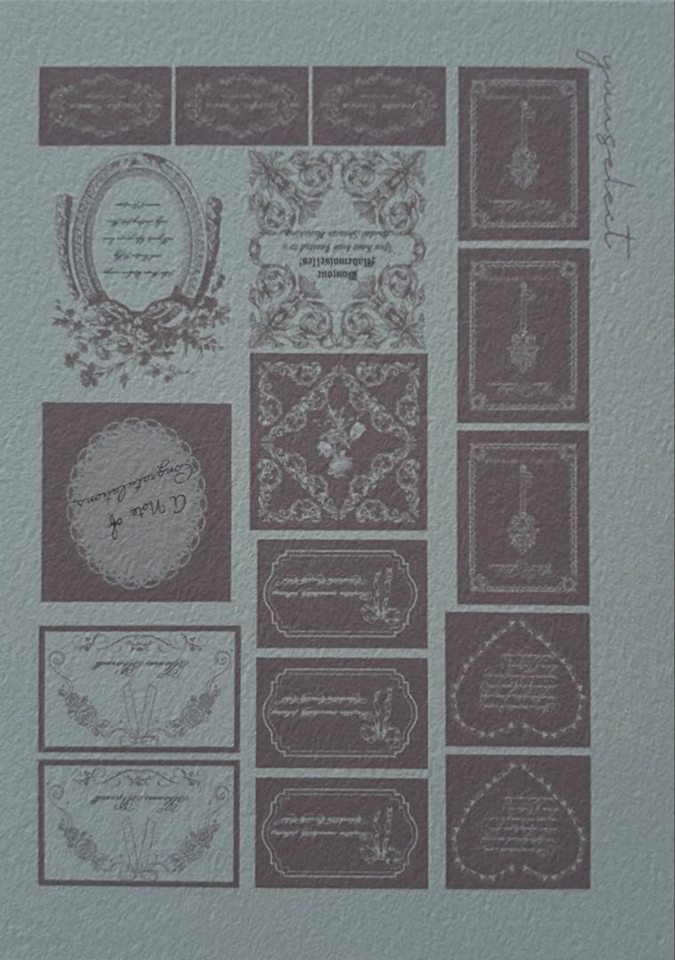 yuu.様 A5サイズ・A6サイズ・素材シートセット