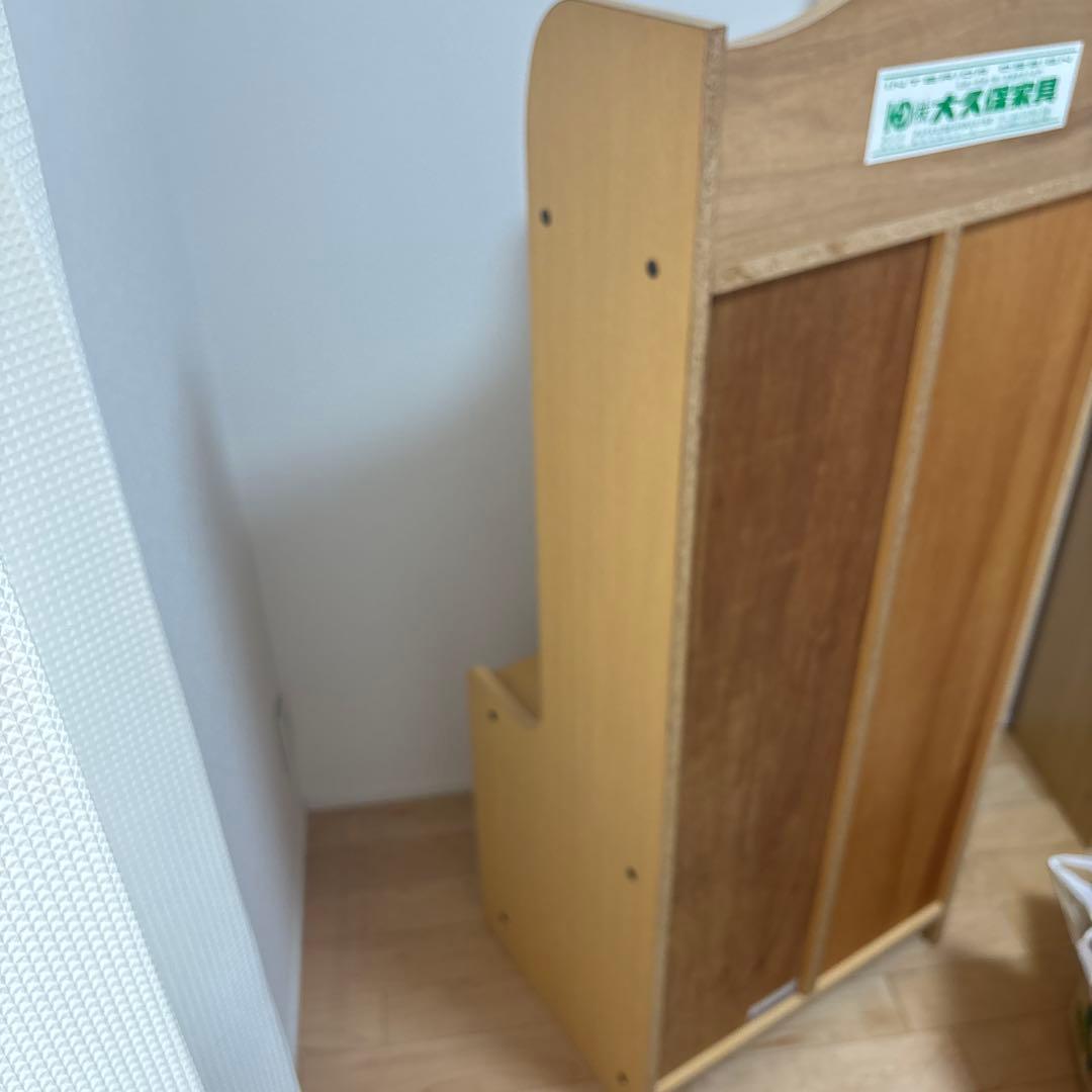 くろがね　サンリオ　キキララ　ラック　収納棚　キャビネット　レトロ