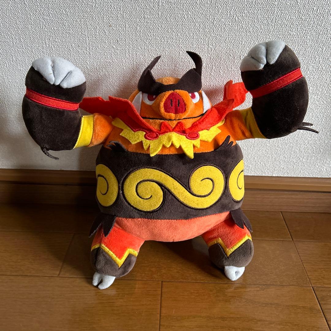 エンブオー　2010年仕様　ぬいぐるみ 約30cm ポケモンセンター