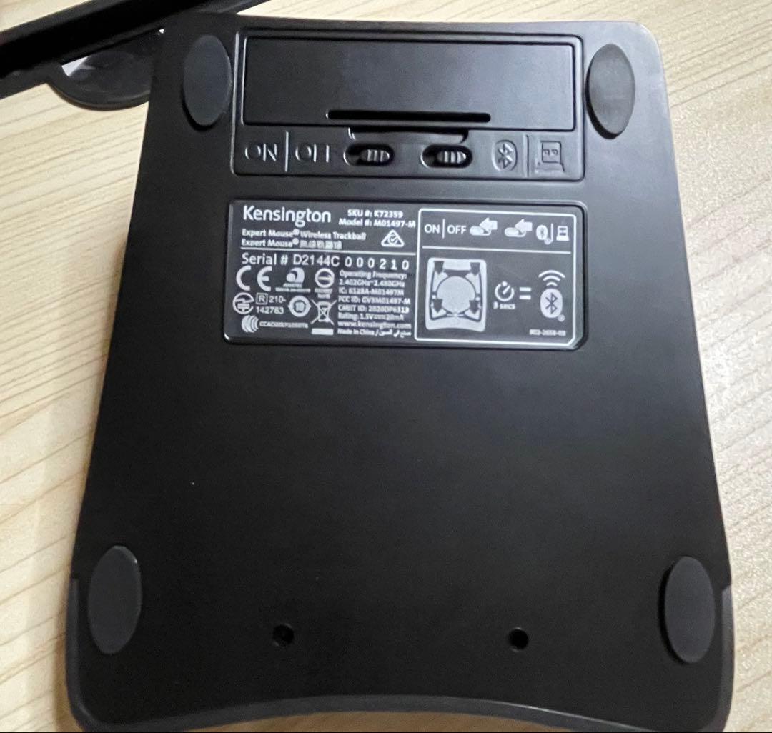 ExpertMouse ワイヤレストラックボール K72359JP