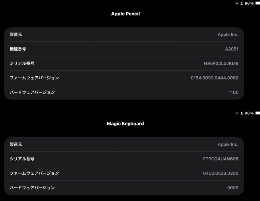 iPad Pro 12.9 4th 128GB Cellular Care+あり