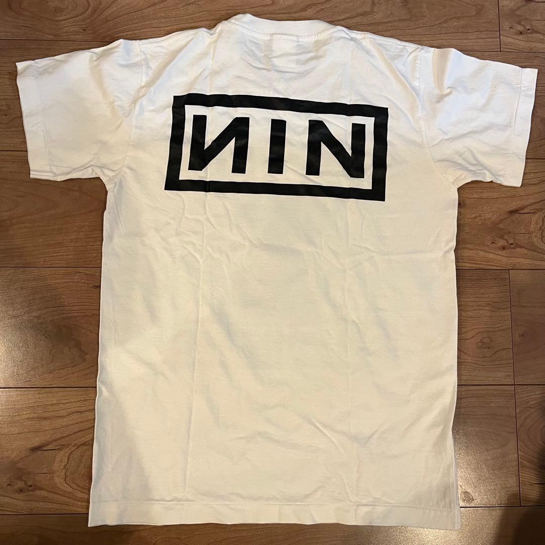 【希少】ナインインチネイルズ Tシャツ 2004年コピーライト入 NIN 白 M
