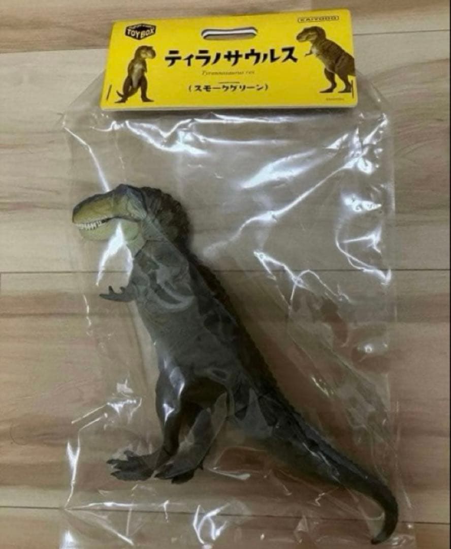 海洋堂 ソフビトイボックス ティラノサウルス 恐竜 フィギュア 2体セット