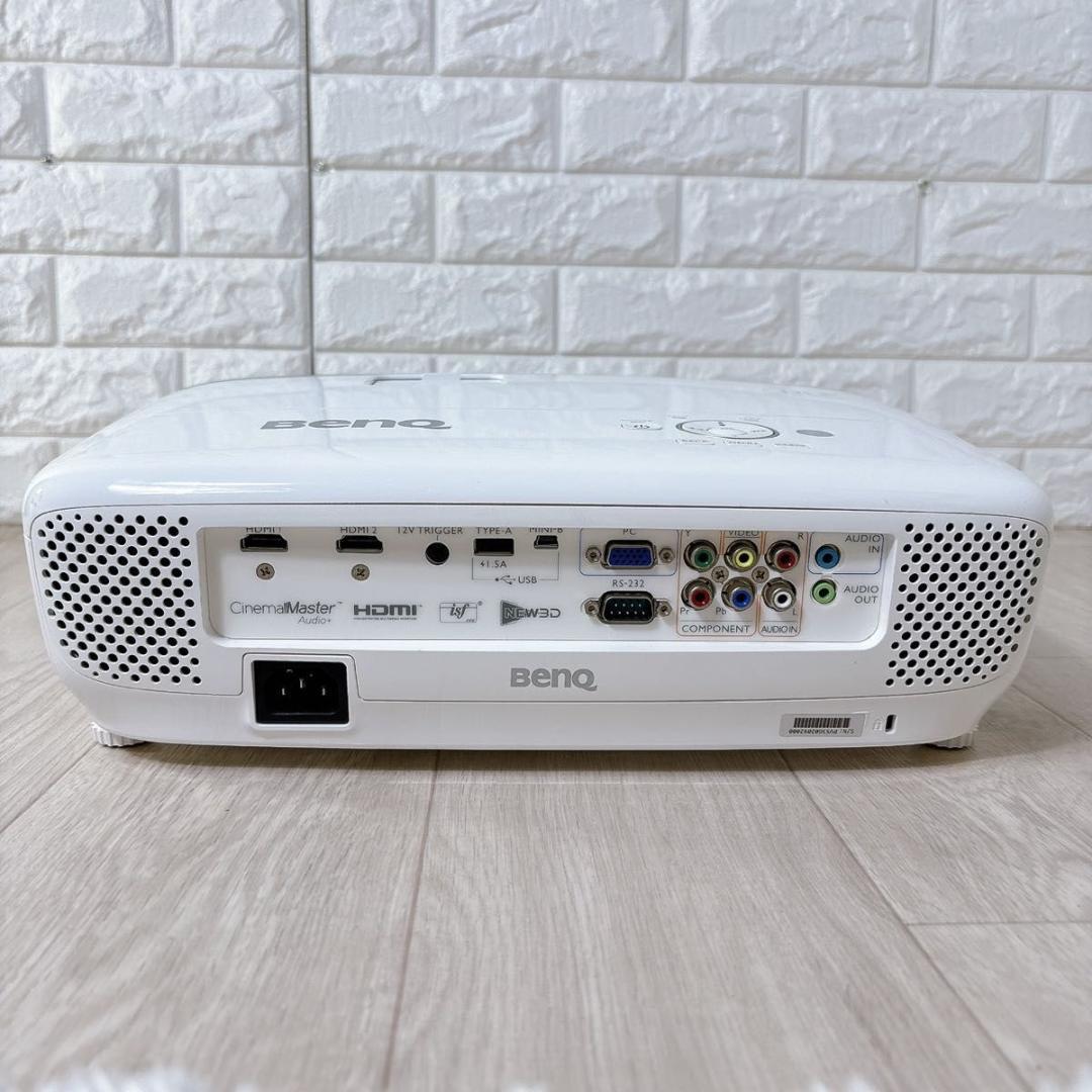 BenQ ベンキュー プロジェクター HT2050 ランプ時間782h リモコン