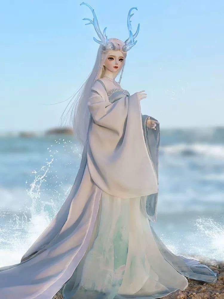AS92 BJD 1/3 ドール本体 Qianru　球体関節人形 ハンドメイド
