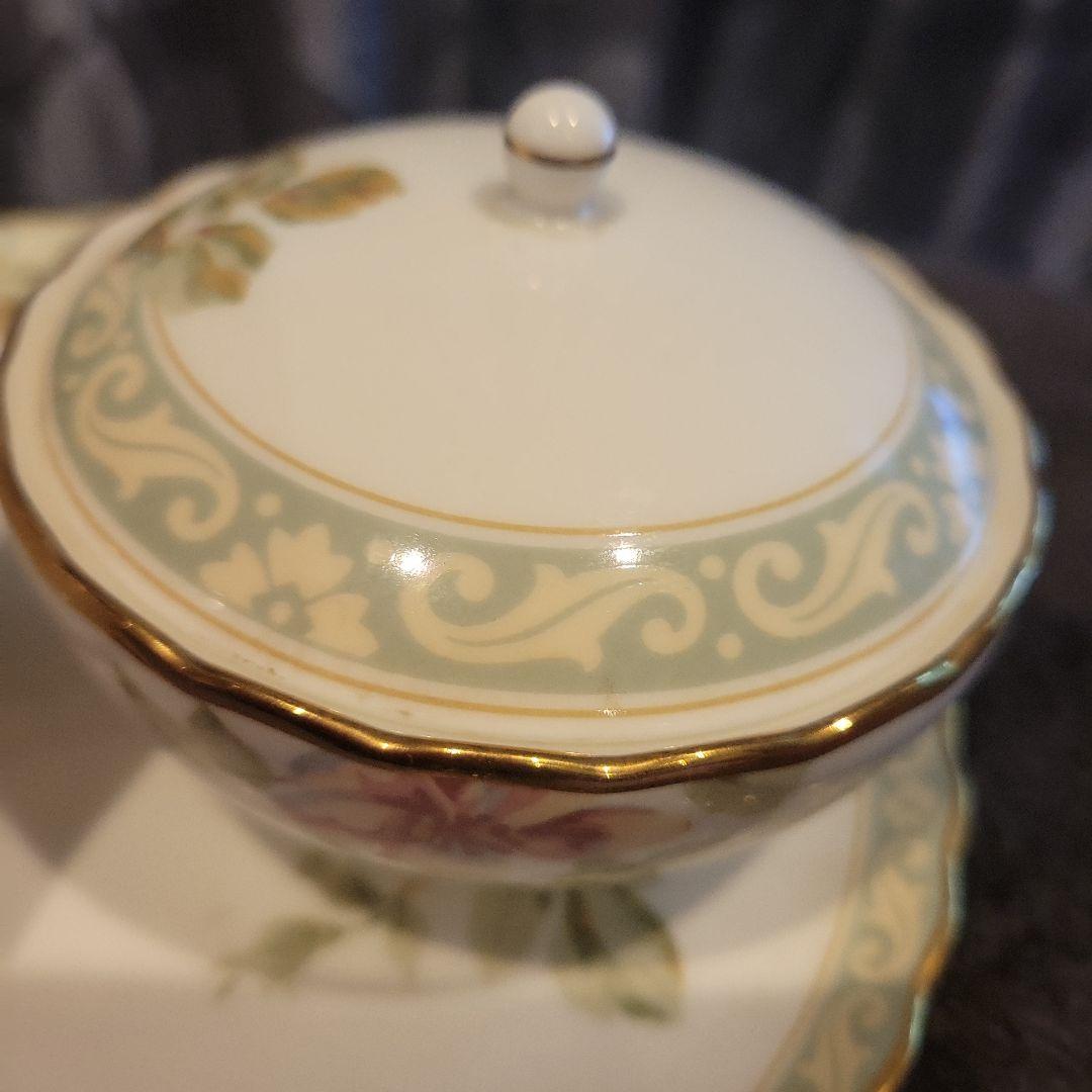 LAURA ASHLEY Angelica シュガーポット&ミルク入れ