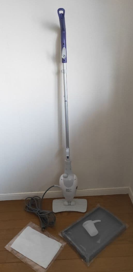 スチームモップ 掃除家電 家電 スチームモップ フレンチホワイト