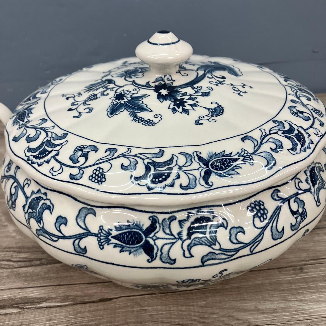 D-4【希少・未使用】NIKKO ダブルフェニックス 蓋付き スープチューリン