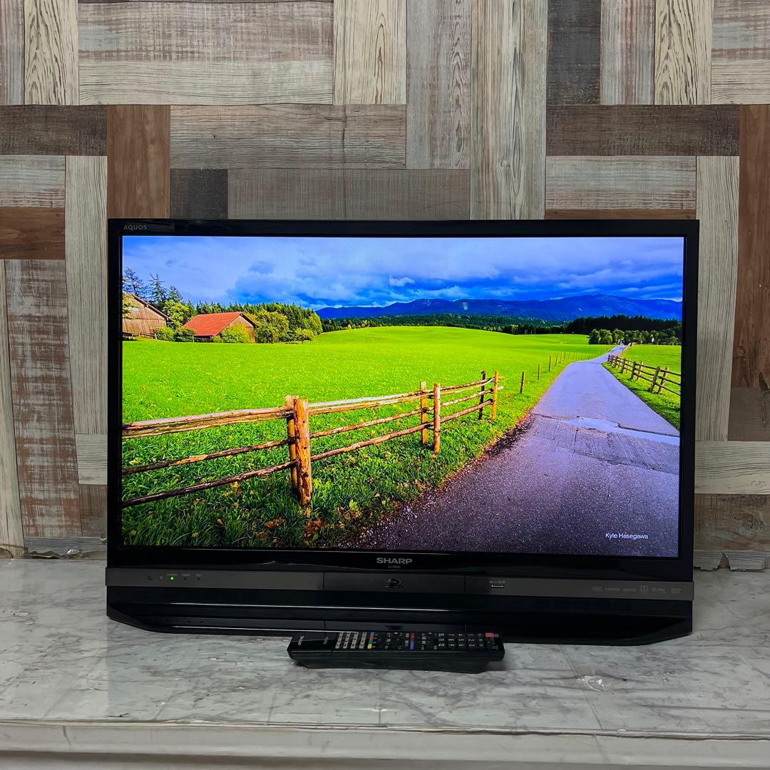 即日受渡❣️全国送料込シャープ ブルーレイ・HDD搭載32型TV録画ダビング機能