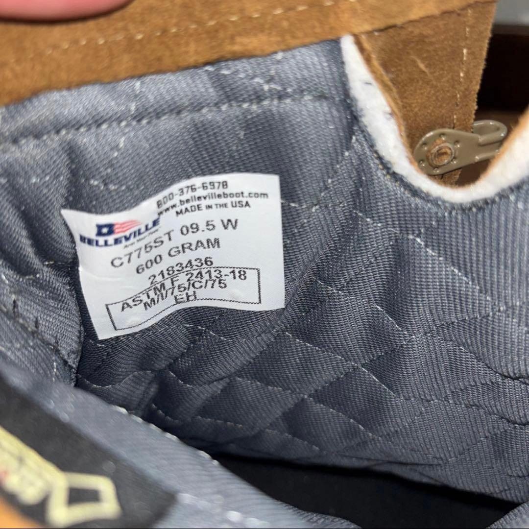 未使用品　米軍　BELLEVILLE ゴアテックス　　US9.5W 27.5cm