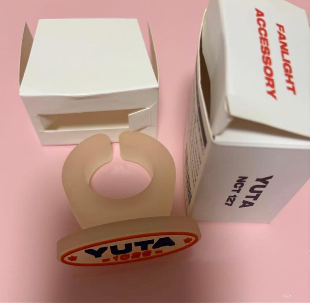 NCT ユウタ　中本悠太　バングルライト　ラバーバンド　ペンラアクセ　uta